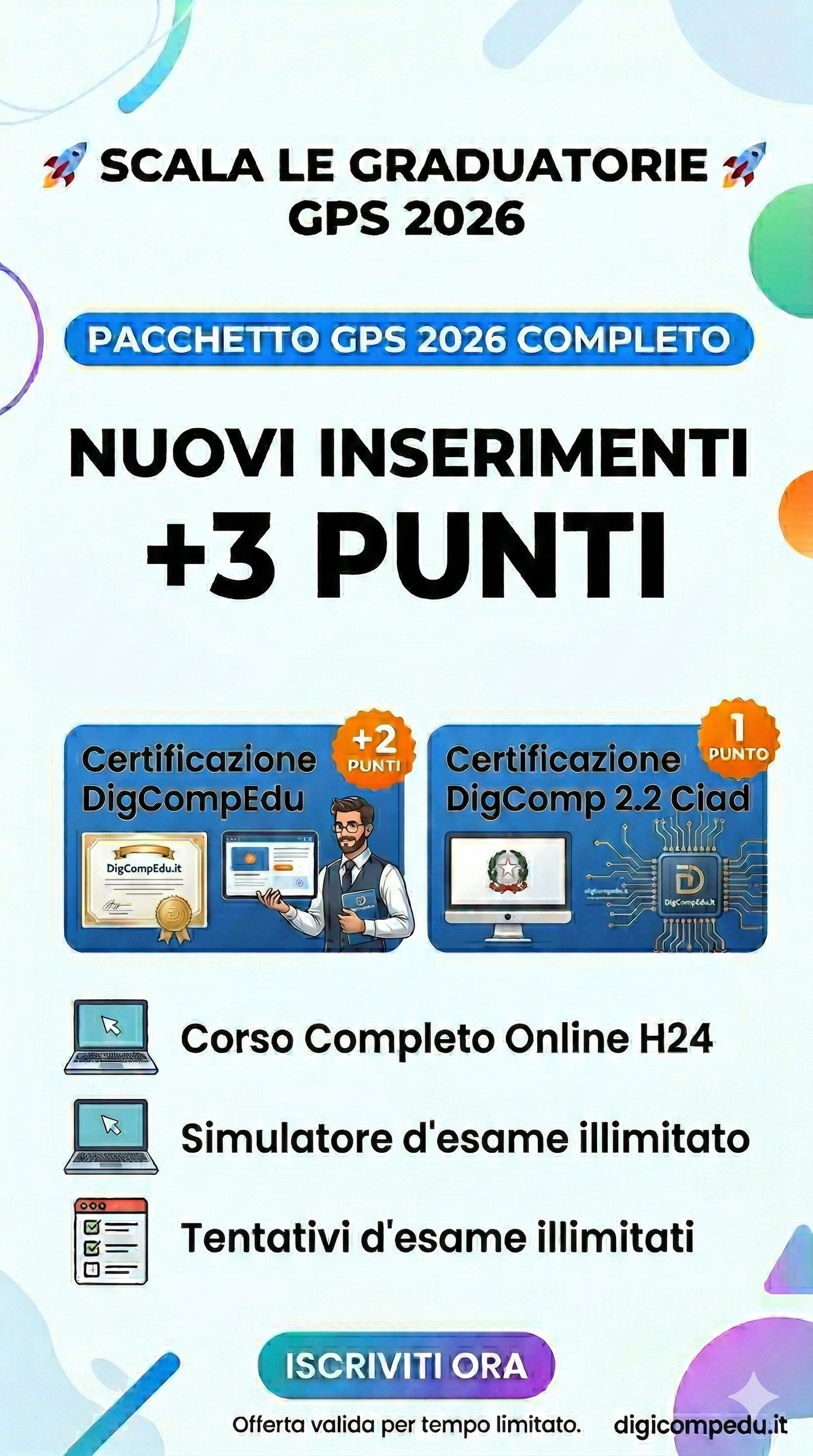 Aumenta punteggio docenti certificato accredia