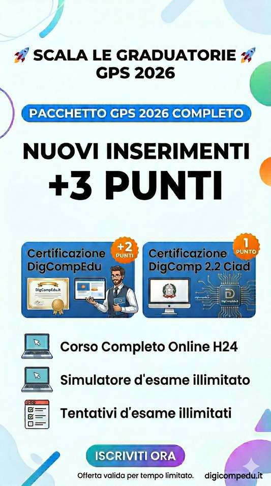Aumenta punteggio docenti certificato accredia